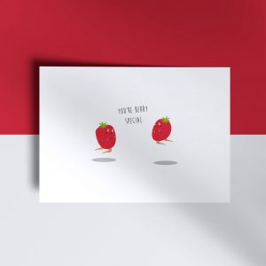 wenskaart – you’re berry special
